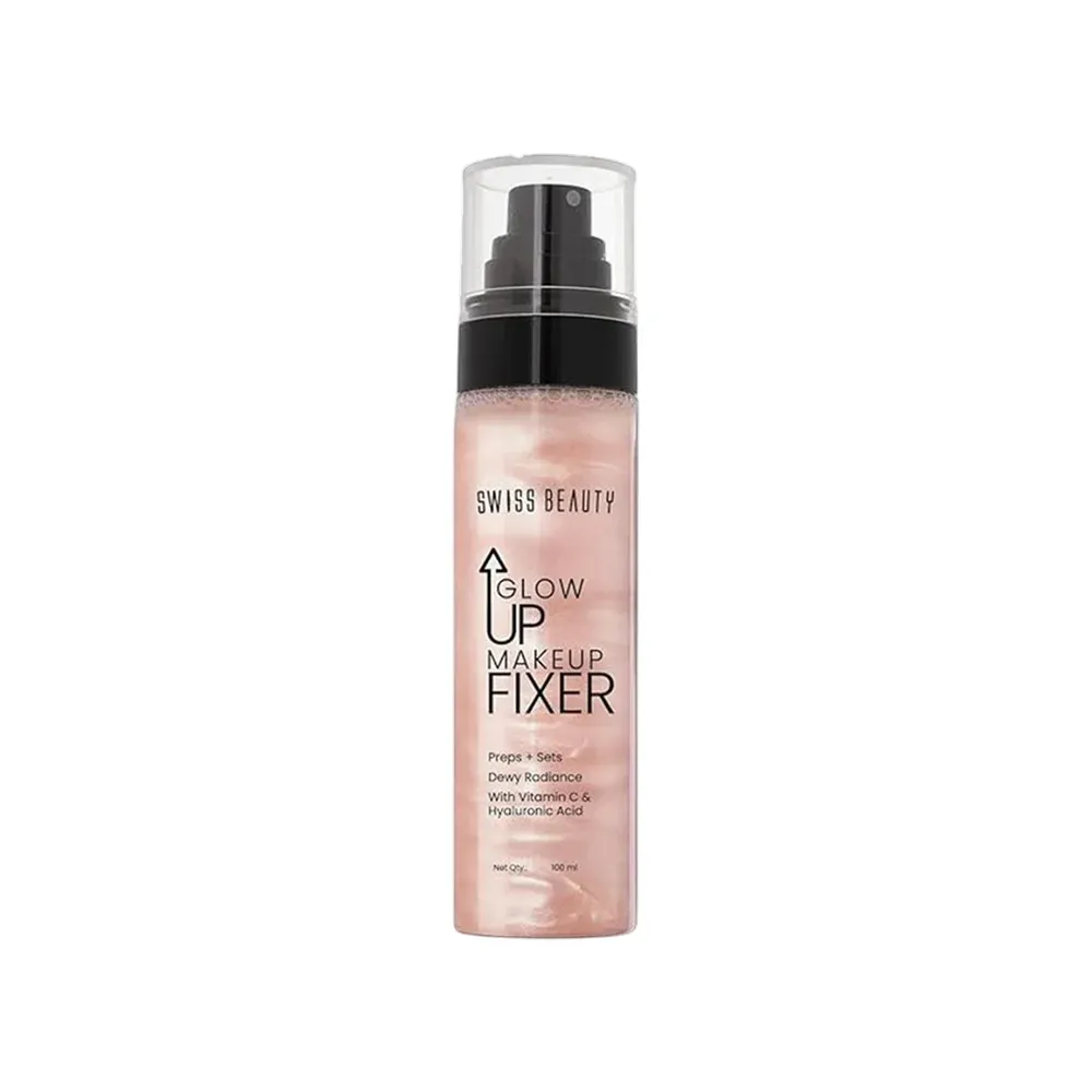 Glow Finish Makeup Fixer Spray with Vitamin C & Hydrating Formula